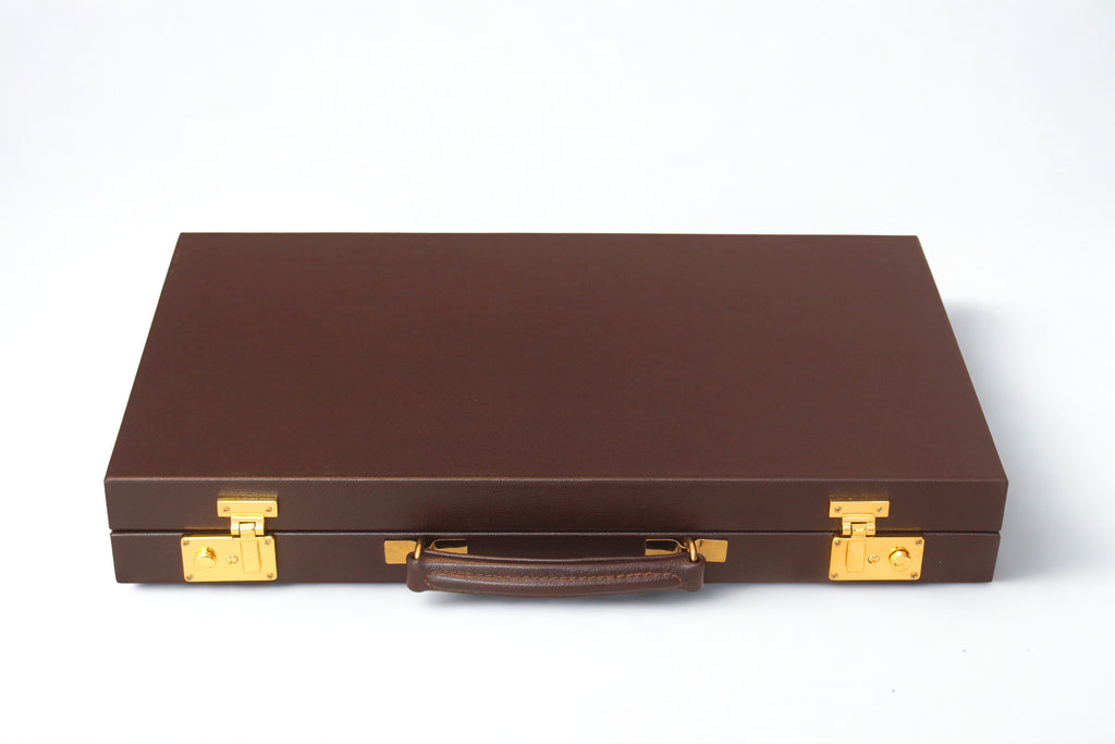 Espresso & Ivory Backgammon Set