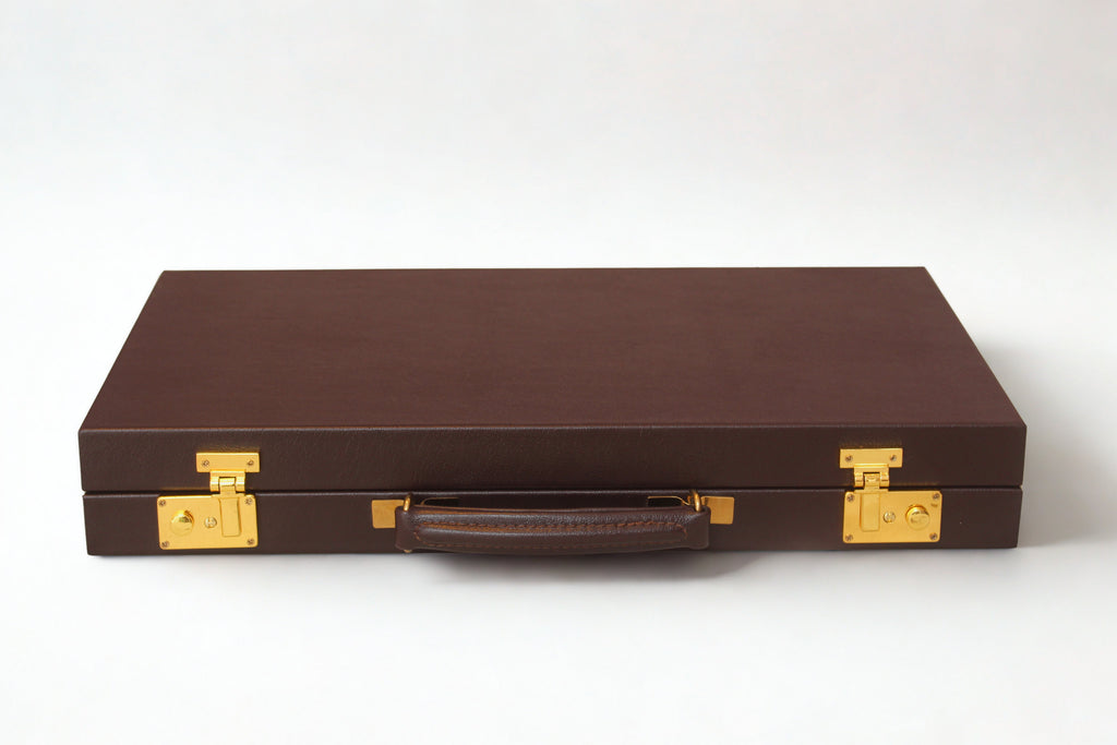 Espresso & Ivory Backgammon Set