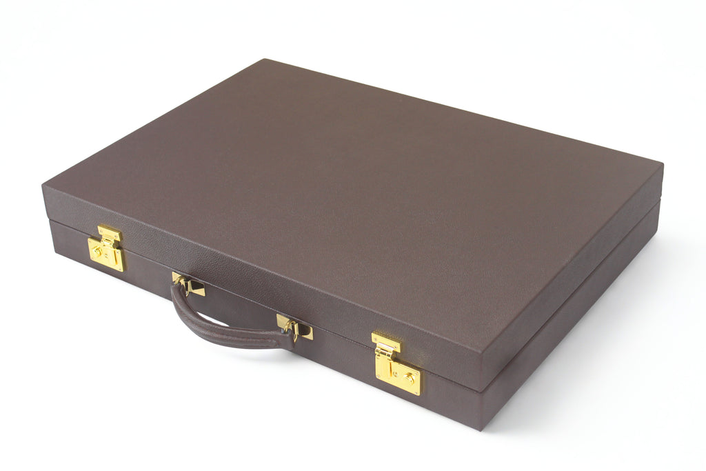 Ebony & Gold Backgammon Set