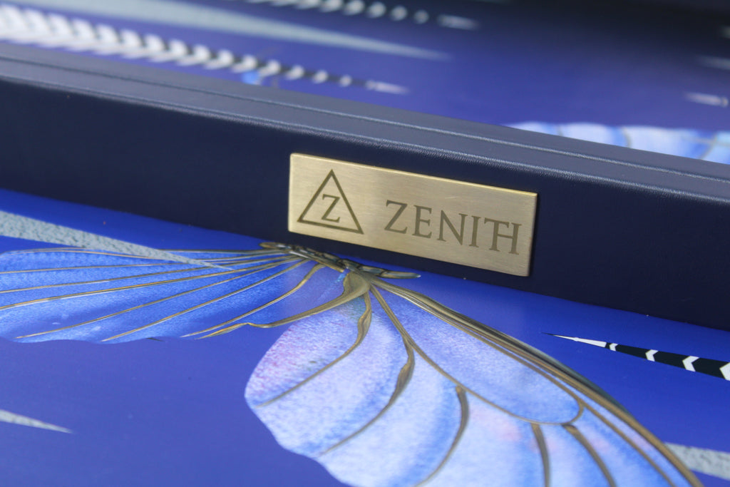 Midnight Blue Backgammon Set