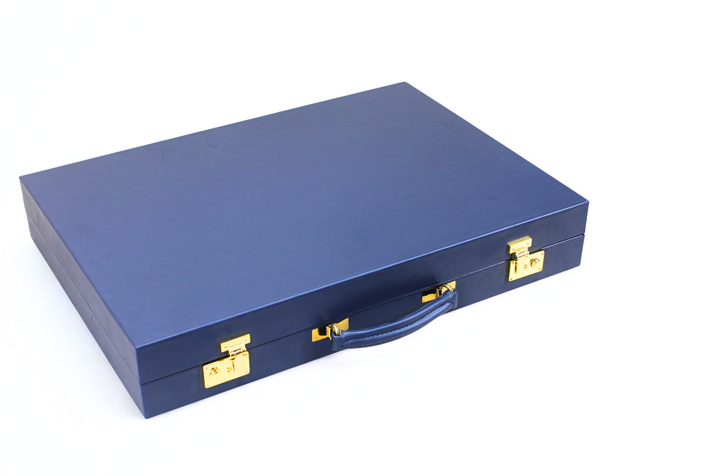 Midnight Blue Backgammon Set