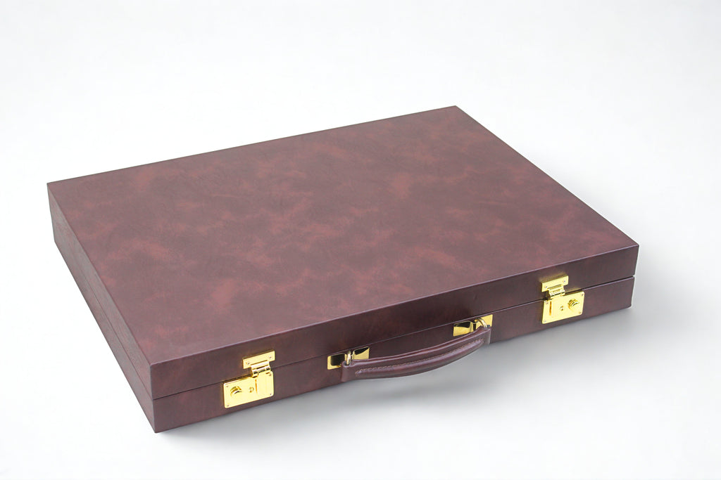 Mahogany & Rose Backgammon Set